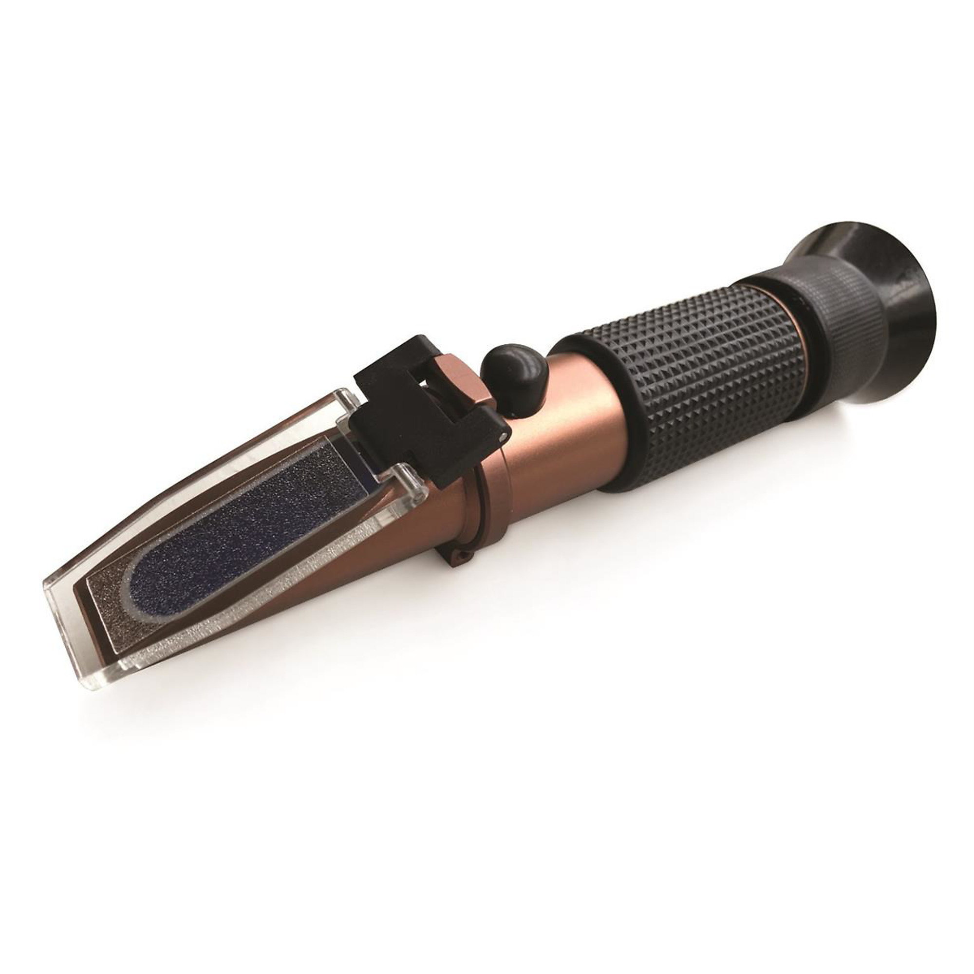 Central Tools Coolant/Battery/DEF Refractometer — Focusing Eye Piece, Knurled Handle, Model# CEN3R401